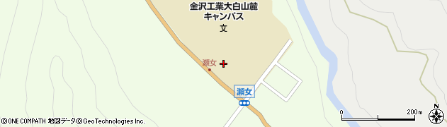 石川県白山市瀬戸辰周辺の地図