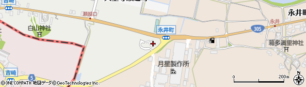 石川県加賀市吉崎町ト周辺の地図