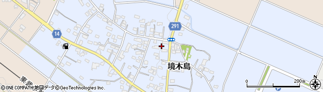 群馬県伊勢崎市境木島572周辺の地図