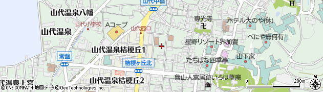 石川県加賀市山代温泉（ヨ）周辺の地図
