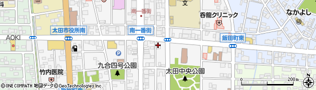 セブンイレブン太田飯田町店周辺の地図