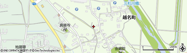 栃木県佐野市越名町1146周辺の地図