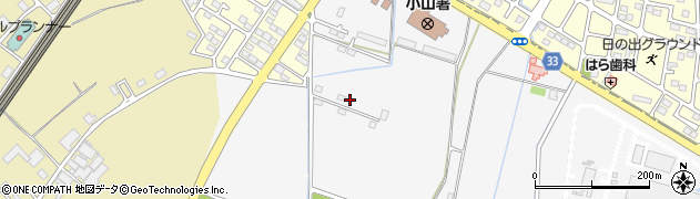 栃木県小山市神鳥谷1691周辺の地図