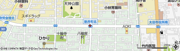 新井町北周辺の地図