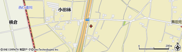 ローソン結城小田林店周辺の地図