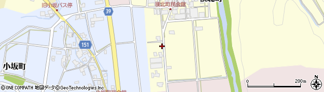 石川県加賀市横北町（イ）周辺の地図