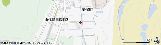 石川県加賀市尾俣町84周辺の地図