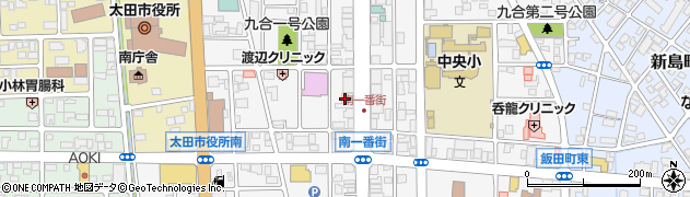 東京海上日動火災保険株式会社　太田損害サービス課周辺の地図