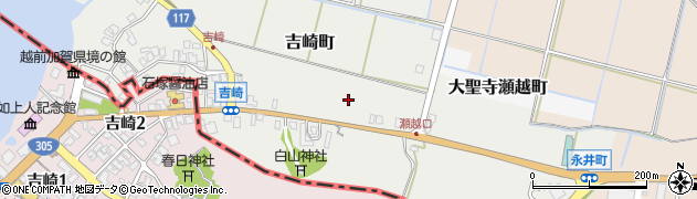 石川県加賀市吉崎町（ハ）周辺の地図