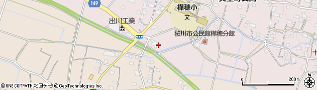 茨城県桜川市真壁町長岡413周辺の地図