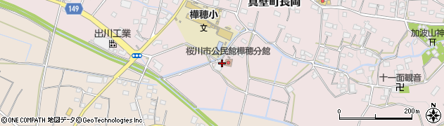 茨城県桜川市真壁町長岡609周辺の地図