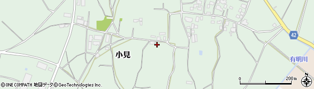 茨城県石岡市小見648周辺の地図