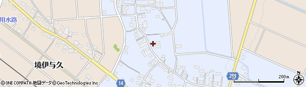 群馬県伊勢崎市境木島171周辺の地図