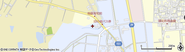 石川県加賀市小坂町ヨ周辺の地図