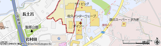 株式会社三喜　佐久店周辺の地図