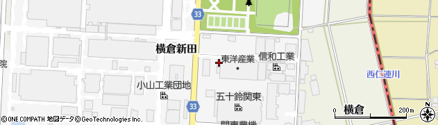 栃木県小山市横倉新田470周辺の地図