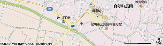 茨城県桜川市真壁町長岡417周辺の地図