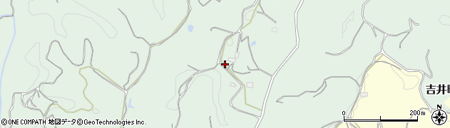 群馬県高崎市吉井町上奥平1615周辺の地図