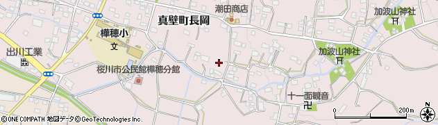 茨城県桜川市真壁町長岡582周辺の地図