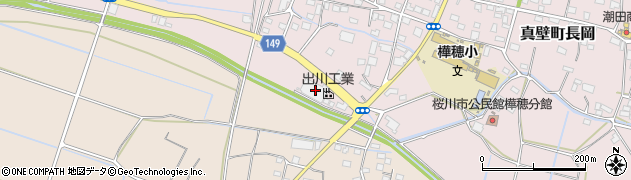 茨城県桜川市真壁町長岡401周辺の地図