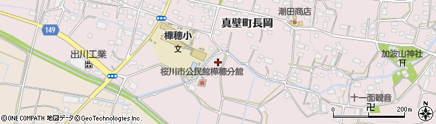 茨城県桜川市真壁町長岡608周辺の地図