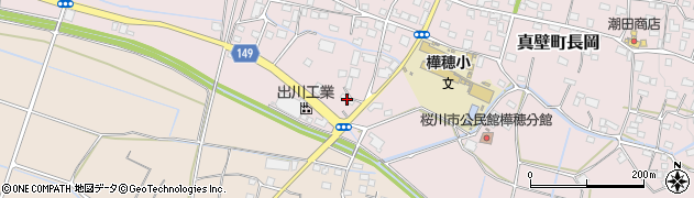 茨城県桜川市真壁町長岡368周辺の地図