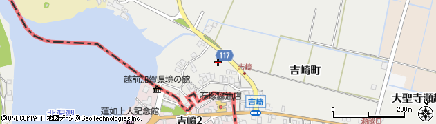 石川県加賀市吉崎町（ホ）周辺の地図