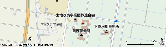 茨城県筑西市二木成606周辺の地図