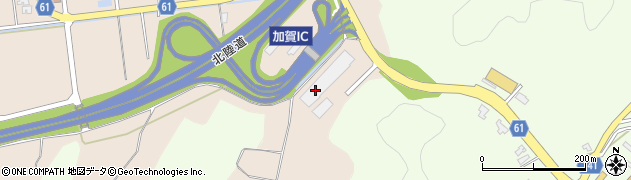 和束運輸株式会社加賀営業所周辺の地図