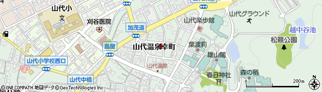 石川県加賀市山代温泉幸町49周辺の地図