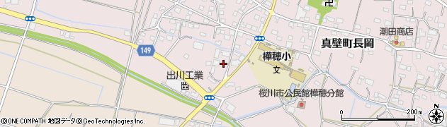 茨城県桜川市真壁町長岡365周辺の地図