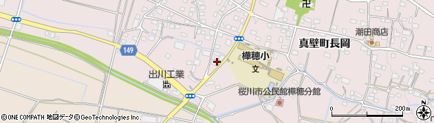 茨城県桜川市真壁町長岡422周辺の地図
