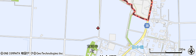 群馬県太田市沖之郷町周辺の地図
