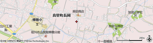 茨城県桜川市真壁町長岡581周辺の地図