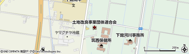 茨城県土地改良事業団体連合会県西事業所周辺の地図