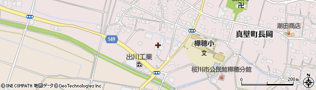 茨城県桜川市真壁町長岡366周辺の地図