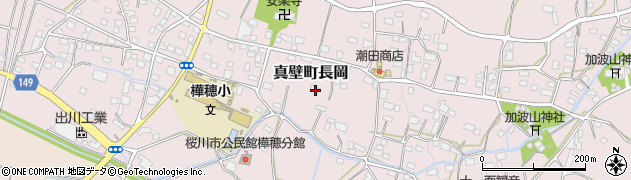 茨城県桜川市真壁町長岡591周辺の地図