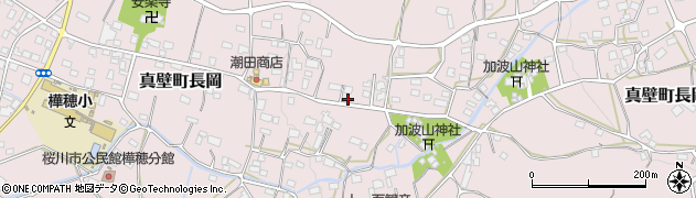 茨城県桜川市真壁町長岡572周辺の地図