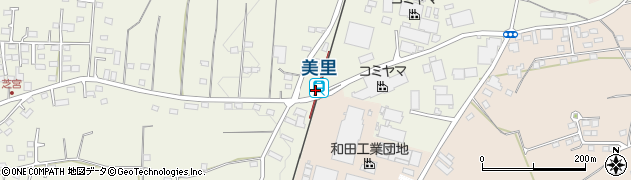 美里駅周辺の地図