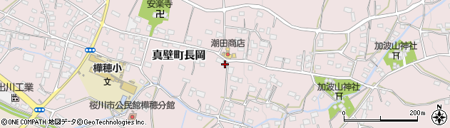 茨城県桜川市真壁町長岡580周辺の地図