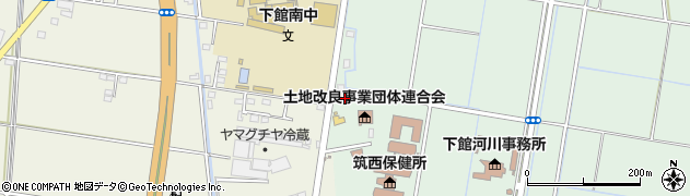 茨城県筑西市二木成619周辺の地図