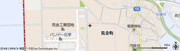 栃木県足利市荒金町276周辺の地図