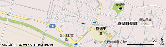茨城県桜川市真壁町長岡363周辺の地図