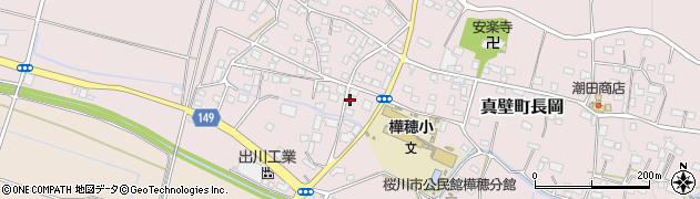 茨城県桜川市真壁町長岡423周辺の地図