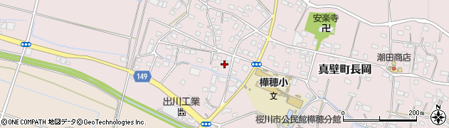 茨城県桜川市真壁町長岡360周辺の地図