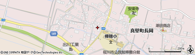 茨城県桜川市真壁町長岡424周辺の地図