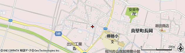 茨城県桜川市真壁町長岡361周辺の地図