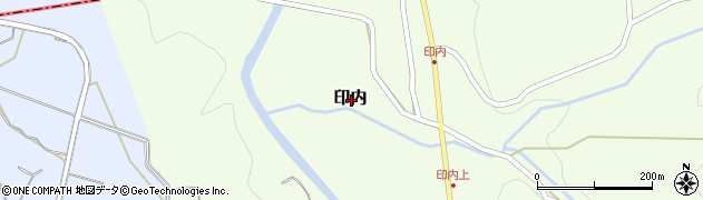 長野県佐久市印内周辺の地図