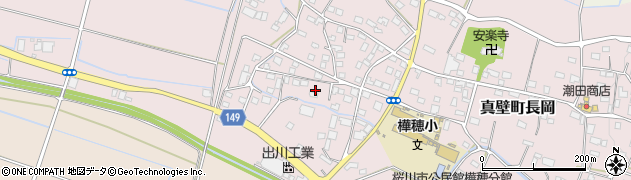 茨城県桜川市真壁町長岡356周辺の地図