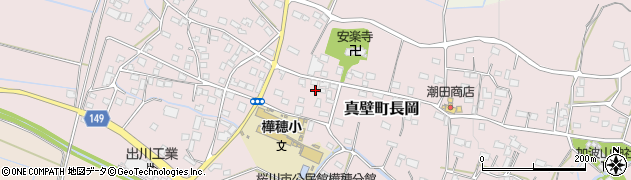 茨城県桜川市真壁町長岡466周辺の地図